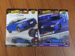 ホットウィール　プレミアム　ニッサン車　2台セット