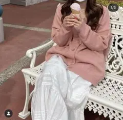クレールムネ sakuralatte カーディガン