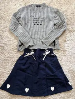 ガールズトップス・スカートセット