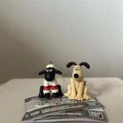 ウォレスとグルミット めじるしアクセサリー ひつじのショーン バンダイ