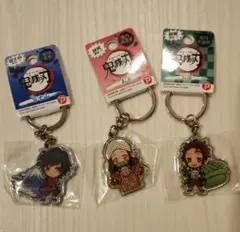 静岡限定鬼滅の刃 アクリルキーホルダー 3点セット