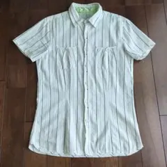 DIESEL　D78 ストライプ柄 半袖シャツ サイズ