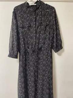 tomas maier UNIQLO 花柄ロングワンピース
