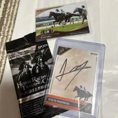 西村淳也 騎手 直筆 サインカード イフェイオン ホースレーシング　エポック m82780701128_1.jpg?1757911334