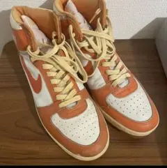 激レア！NIKE チームコンベンション オレンジ×白 85年か86年製当日モノ 