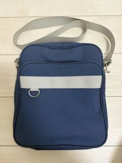 ネイビー 斜めがけスクールバック　ショルダーバッグ