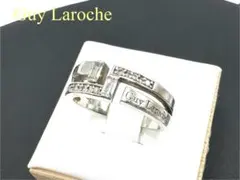 Guy Laroche ギラロッシュ ラ・トリニテ シルバーリング ダイヤ 三連