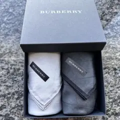 BURBERRY バーバリー ハンカチ 2枚セット