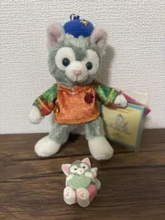 香港ディズニー ジェラトーニ ぬいぐるみ キーチェーン バッグチャーム