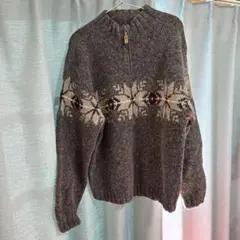 ノルディック柄セーター 【早く売りたいため4/1から値上げします】