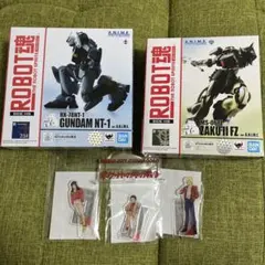 ROBOT魂 ガンダム NT-1＆チョバムアーマー、ザクⅡ 改 - メルカリ