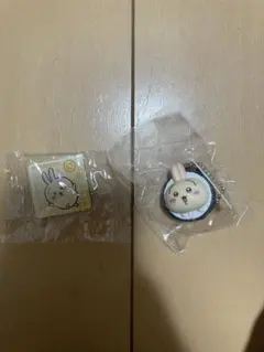 ちいかわ くら寿司 マグネット フィギュア 2点セット うさぎ