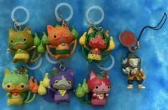 妖怪ウォッチ　めじるしアクセサリー　フルーツニャンコンプリートセット　おまけ付きのサムネイル