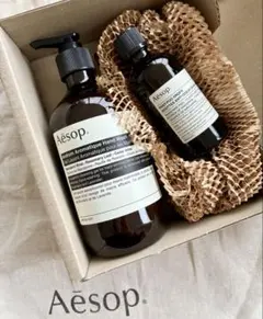 新品】Aesop ハンドウォッシュ＆ボディクレンザー セット 専用布袋付き