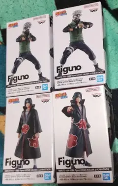 NARUTO Figuno 旗木カカシ うちはイタチ フィギュア 4種セット