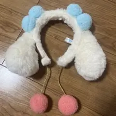 サンリオ ピューロランド シナモロール シナモン ポンポンカチューシャ 完売品