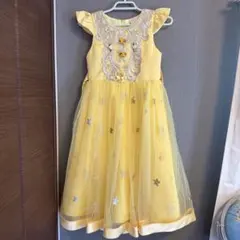 アンジュココ　イエロードレス　発表会　美女と野獣　ベル　120