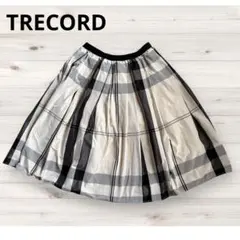 TRECORD 山の手モノトーンチェックスカートのサムネイル