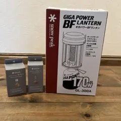 3 점 정리 스노우 피크 미사용 녹턴 천 자동 BF 랜턴
