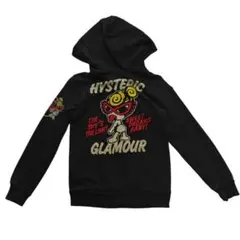 ヒステリックミニ ヒスミニ キッズ 110 スウェットトレーナー フード付き 黒
