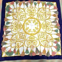 PARISイタリア製Château Royal シルクスカーフ