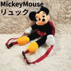 希少 ディズニー ミッキーマウス ぬいぐる リュック おんぶ MICKEYのサムネイル