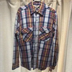Frostproof チェック柄ネルシャツ 長袖 USA製 Mサイズ ビンテージ