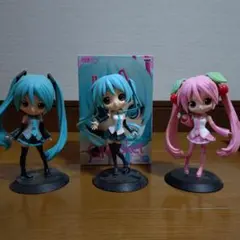 初音ミク　桜ミク　Qposket　フィギュアセット
