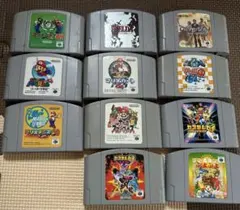 N64 ゲームソフト コレクション　11本