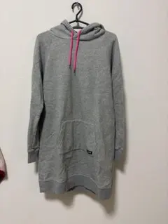 x-girl フード付きグレー ワンピース サイズ1