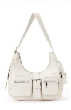 3ポケットレザーショルダーバッグ[tr891] アイボリー