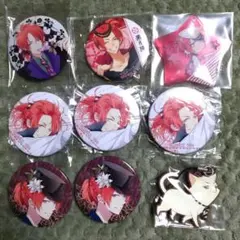 あんさんぶるスターズ 紅月 缶バッジ アクリルスタンド 7点セット