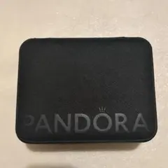 未使用 □ パンドラ PANDORA ジュエリーボックス ミラー付き 黒ピンク