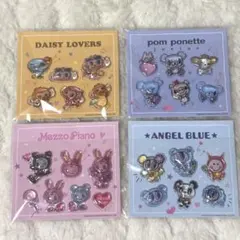 ナルミヤキャラクターズ ぷっくりシール 4点セット