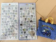 ボンボンドロップシール moji ボンドロ　はぴだんぶい ポチャッコ おまけ付のサムネイル