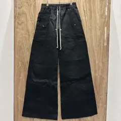 Rick Owens ブラック ワイドベラパンツのサムネイル