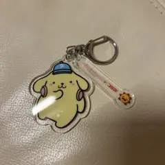 ポムポムプリンのキャラクター アクリルキーホルダー