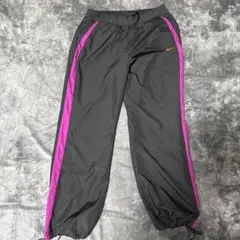 00s nike ワイドトラックパンツ y2k テック ブラック　ユニセックス