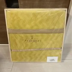 【未使用】TRUSSARDI トラサルディ　マイヤー敷毛布　黄色のサムネイル