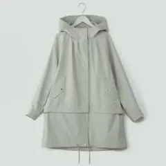 【美品】PLST 2WAY マウンテンパーカ　スプリングコート　グリーン　Lのサムネイル