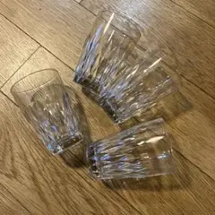 ビンテージHOYAグラス4客