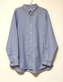 未使用品　GUジーユーメンズ　オックスフォードシャツ　サイズL