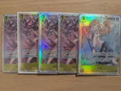 ワンピースカード　ナミ　ニコロビン　srセット　eb03