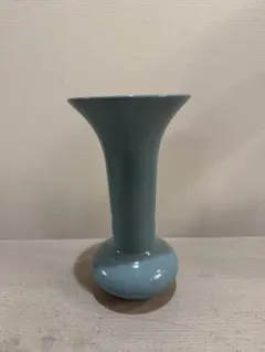 天龍寺青磁 鳳凰耳花瓶 二代 加藤渓山作 - メルカリ