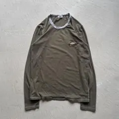 00s dolce&gabbana emblem l/s エンブレム カーキ