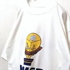 K-MET デカロゴ Tシャツ ホワイト 白 古着