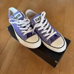 【新品・未使用】CONVERSE ALL STAR ローカット パープル