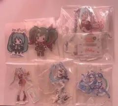 初音ミク アクリルスタンド 5点セット ステッカー1枚 プロセカ１個