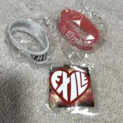 EXILE シリコンブレス＆ステッカー