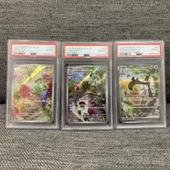 PSA10 連番ニャオハ ニャローテ マスカーニャex AR SAR 3枚セット PSA10 連番ニャオハ ニャローテ マスカーニャex AR SAR 3枚セット